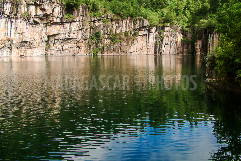 The lake Tritriva of Antsirabe
