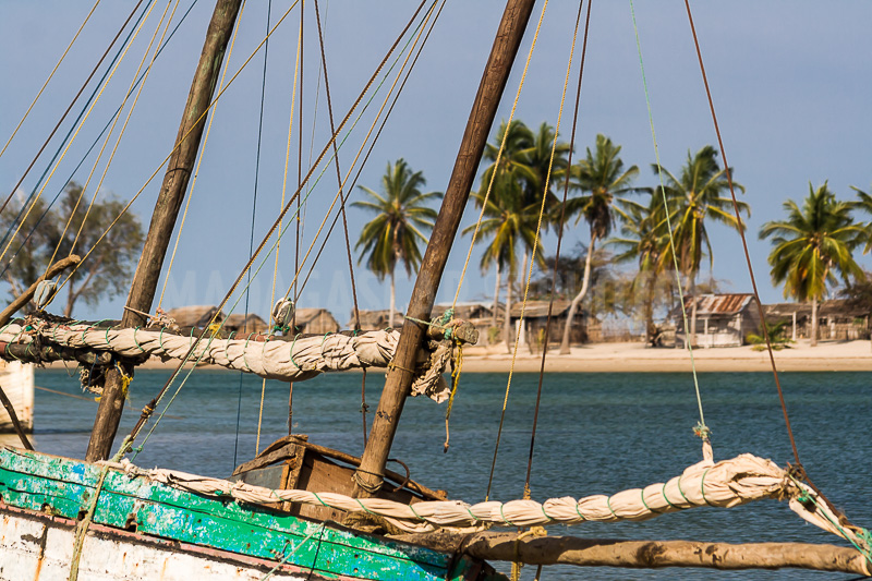 The shipyard of Belo sur Mer