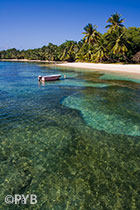 Le lagon de Sainte Marie island, Madagascar