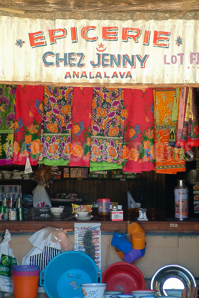 Shop in Analalava, Madagascar