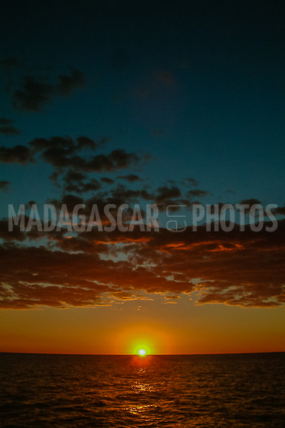 Sunset in Antsanitia (Majunga), Madagascar