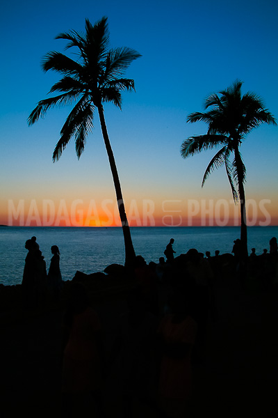 The waterfront of Majunga, Madagascar