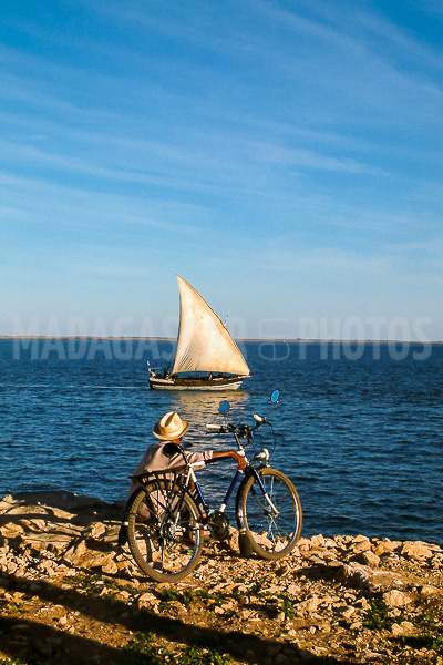 The waterfront of Majunga, Madagascar